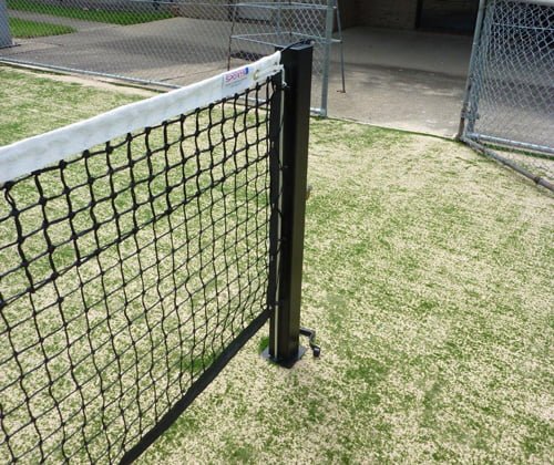 Tennis Posts Portable Sleeved Tennis Court Nets Equipment