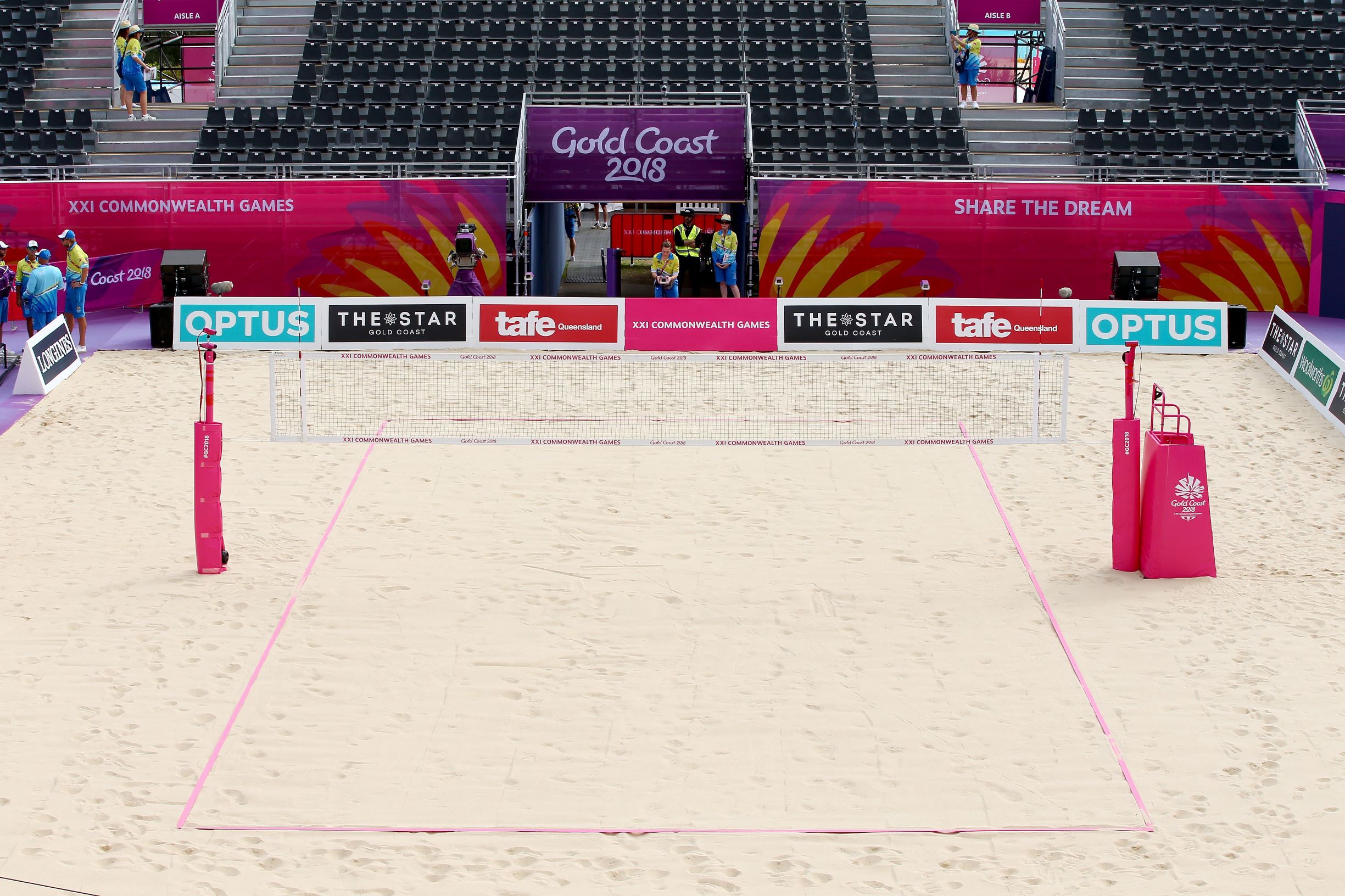 Volleyball Equipment Supplier & Installer Nets & Posts Brisbane